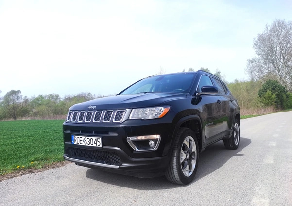 Jeep Compass cena 87900 przebieg: 65400, rok produkcji 2019 z Dębica małe 781